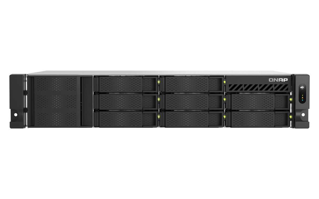 QNAP TS-855EU-8G NAS/storage server Rack (2U) Intel Atom® C5125 8 GB DDR4 0 TB QuTS hero Black