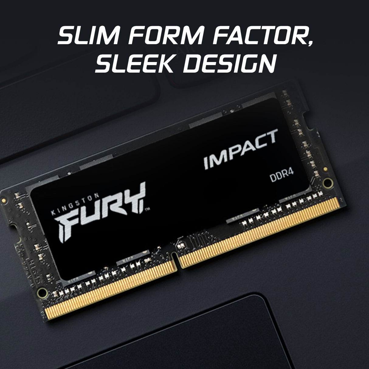 Kingston Technology FURY 32GB 3200MT/s DDR4 CL20 SODIMM (Kit of 2) Impact