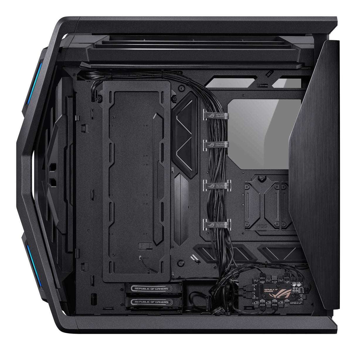 ASUS ROG Hyperion GR701 BTF Edition Tower Black, Transparent
