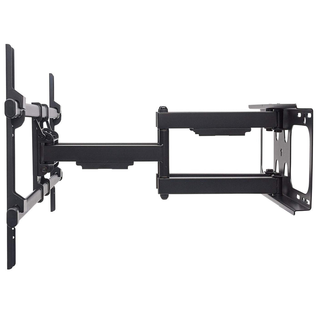 Manhattan Wall Mount for TV & Monitors (Full Motion), For screens 37" to 75", VESA compatability: all between 200x200mm and 800x400mm - check the dimensions of the four mounting holes on back of screen to ensure it fits, Max 75kg, Black, Bracket, Lifetime