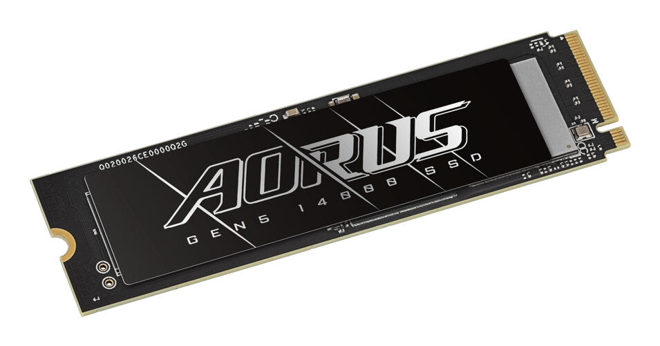 GIGABYTE AORUS Gen5 14000 SSD 2 TB M.2 PCI Express 5.0 NVMe 3D TLC NAND