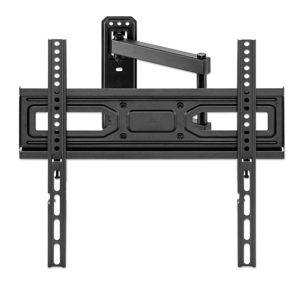 Manhattan Wall Mount for TV & Monitors (Full Motion), For screens 32" to 55", VESA compatability: all between 100x100mm and 400x400mm - check the dimensions of the four mounting holes on back of screen to ensure it fits, Max 35kg, Black, Bracket