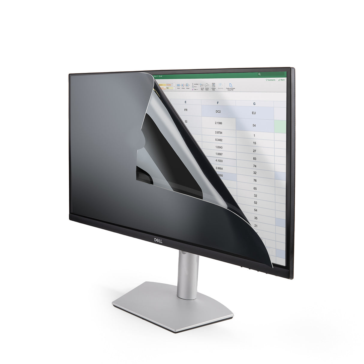 StarTech.com Monitor Privacy Screen for 24" Display - Computer Screen Security Filter - Blue Light Reducing Screen Protector Film - 16:10 Widescreen - Matte/Glossy - +/-30 Degree