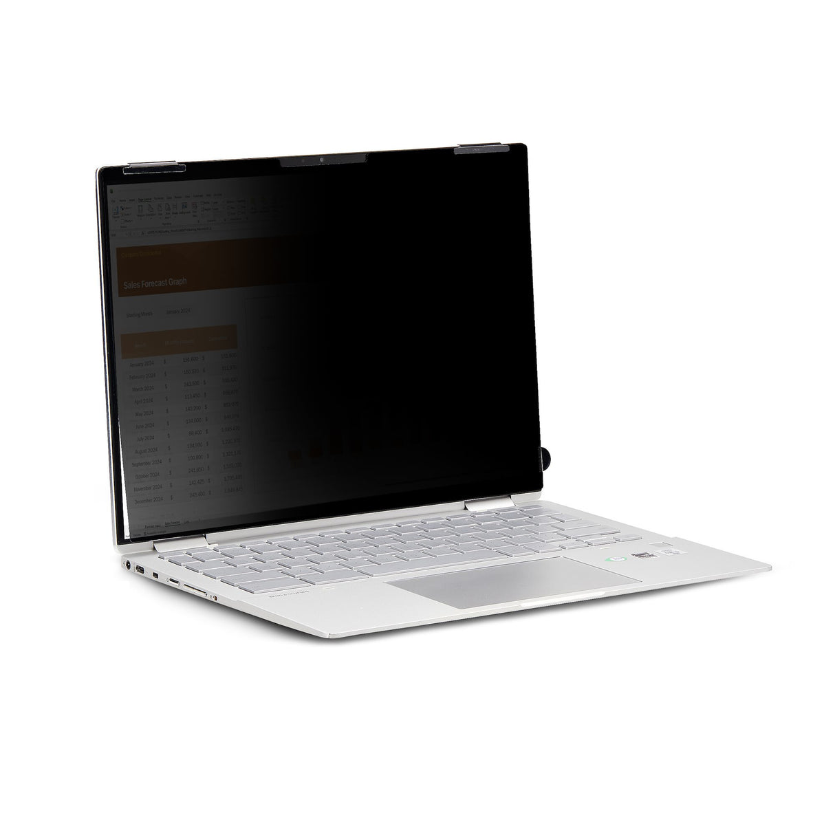 StarTech.com 14-inch 16:10 Flip-Over Privacy Screen with Touch, Anti-Glare Privacy Filter, Laptop Monitor Screen Protector with 51% Blue Light Reduction