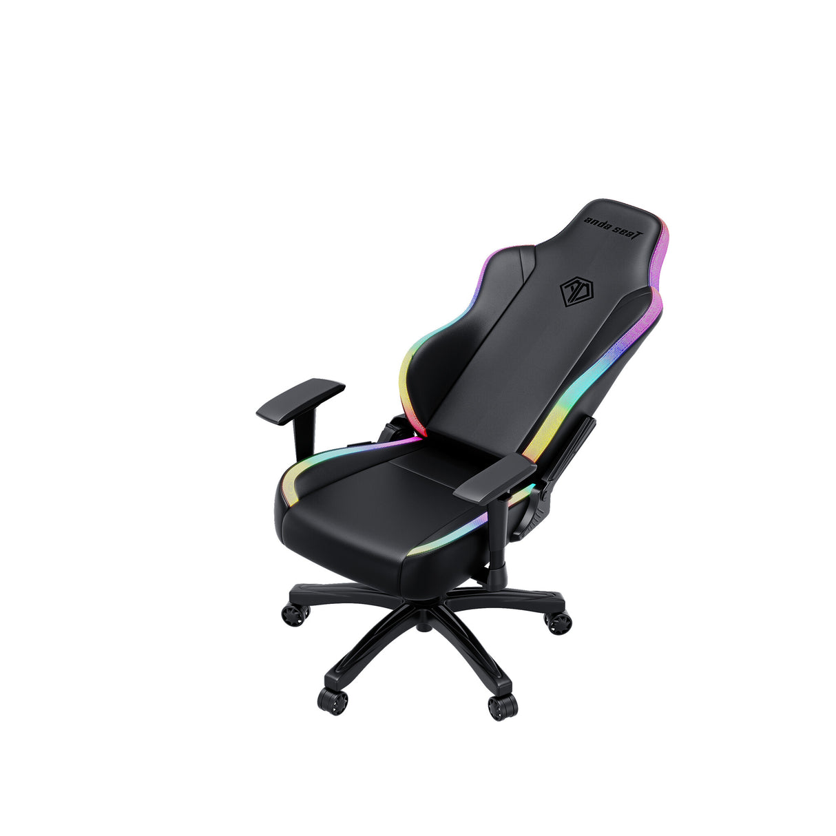 Anda Seat Luna RGB Gaming armchair Padded seat Black