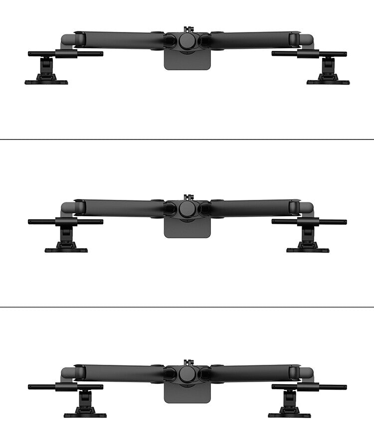 Neomounts DS65S-950BL2 Monitor arm 24-34" - gas spring - Topfix - multi-adjustable - 180°-stop