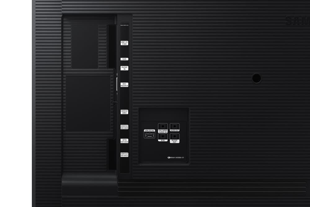 Samsung QM55R 139.7 cm (55") LED Wi-Fi 500 cd/m² 4K Ultra HD Black Built-in processor Tizen 4.0