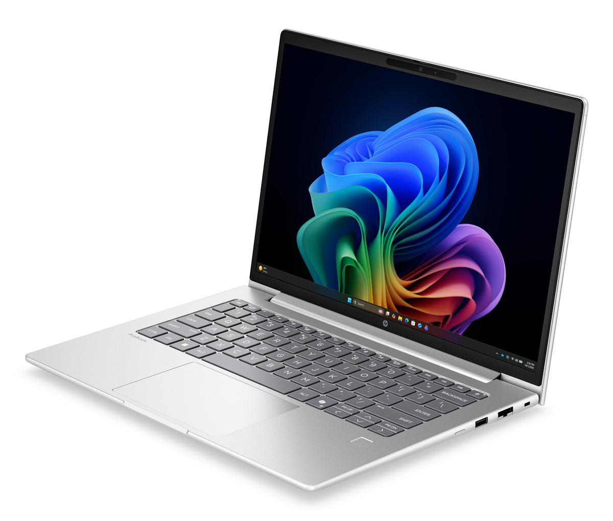 HP ProBook 4 G2i 14 AI PC Intel Core 7 350 Laptop 35.6 cm (14") WUXGA 16 GB DDR5-SDRAM 512 GB SSD Wi-Fi 6E (802.11ax) Windows 11 Pro Silver