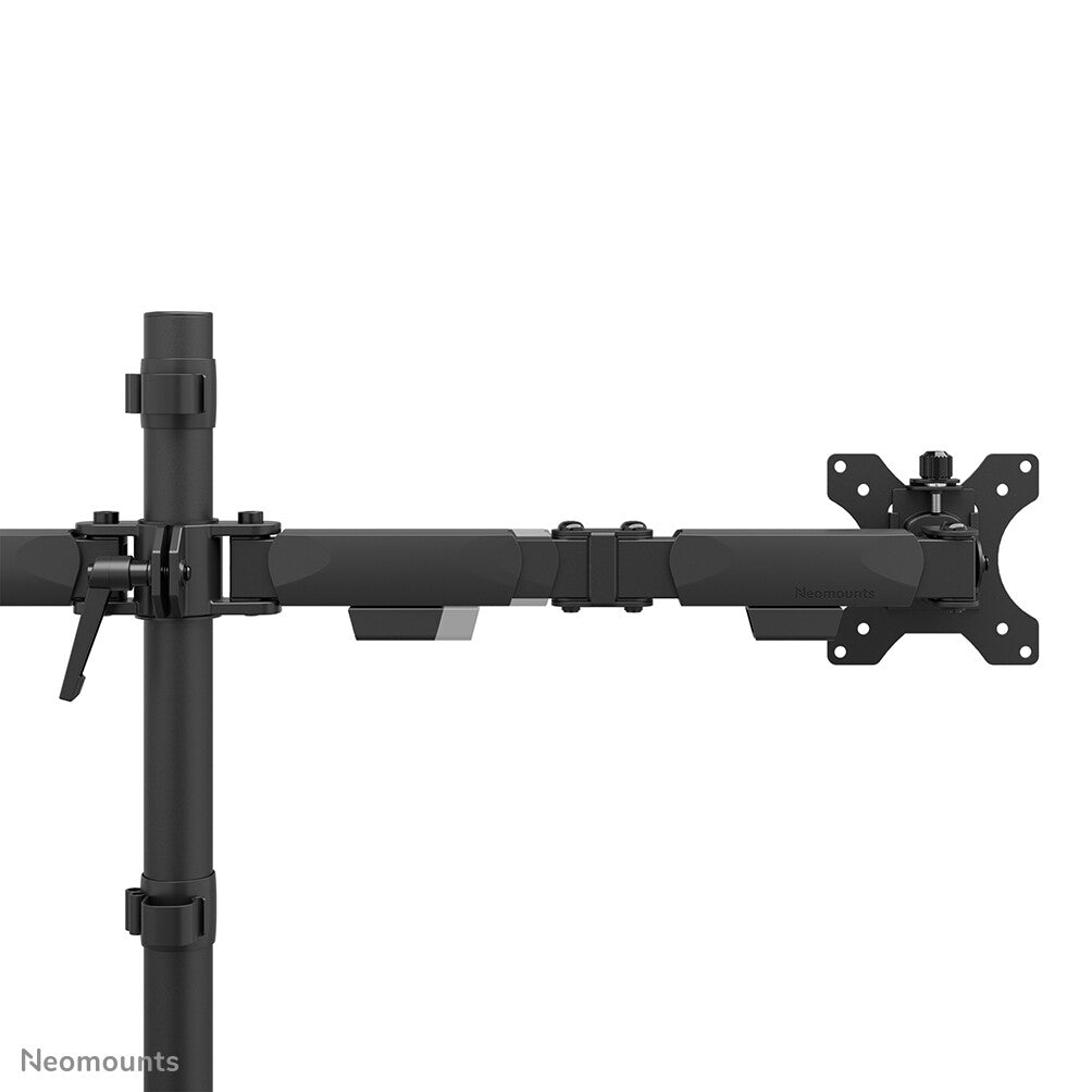 Neomounts DS60-600BL2 Monitor arm 10-32" - Quick-fix - 180°-stop