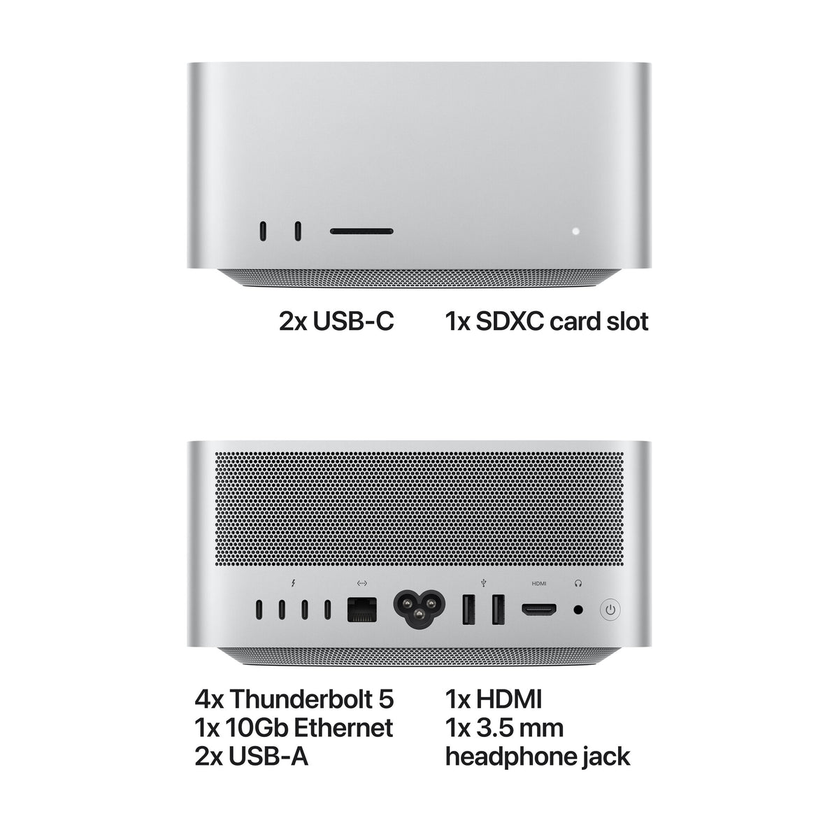 Apple Mac Studio : M5 Max chip with 18‑core CPU, 32‑core GPU, 36GB, 512GB