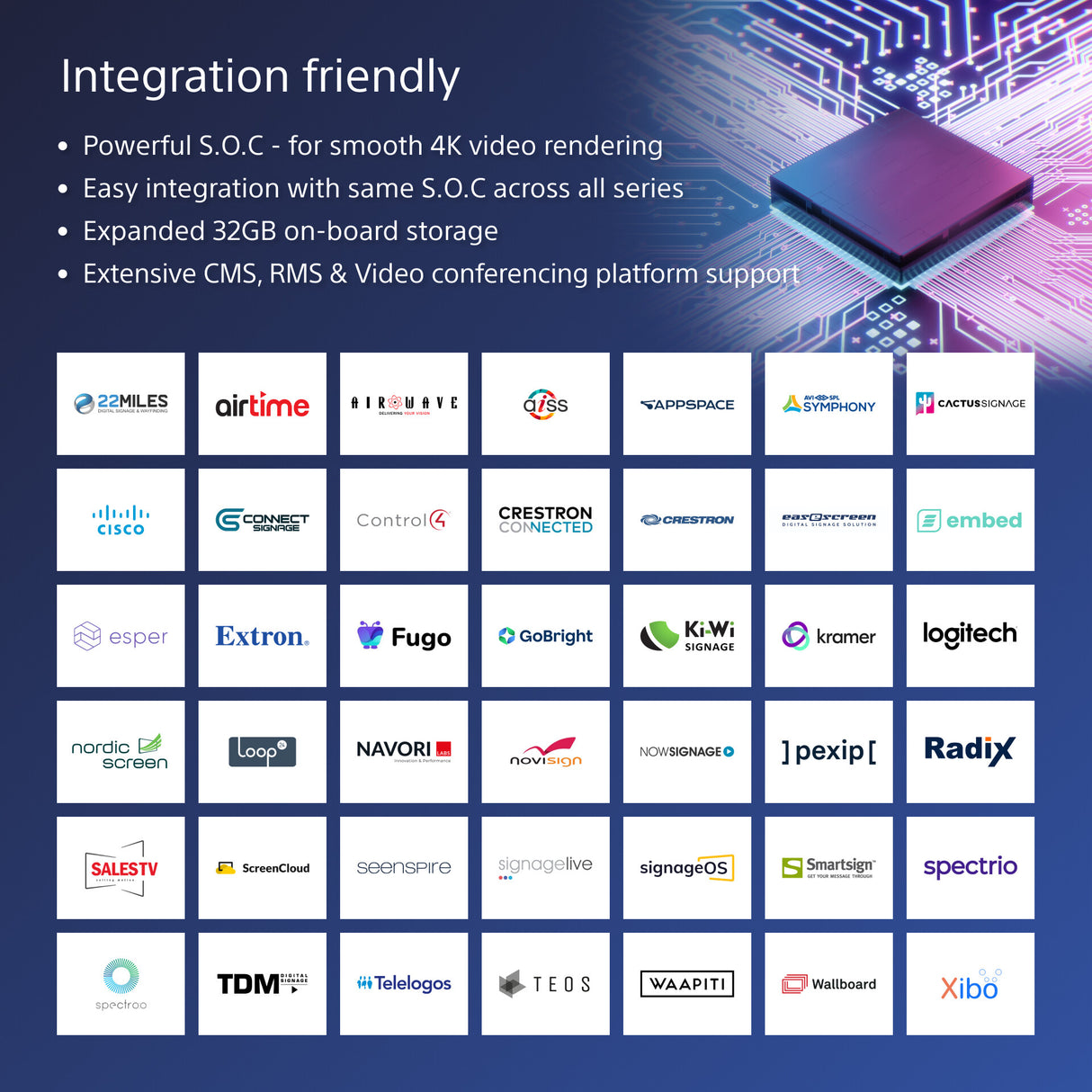 Sony BRAVIA FW-98BZ30L 4K HDR Full Array LED Professional display, 440 cd/m2, 24/7 and 5 years PrimeSupport