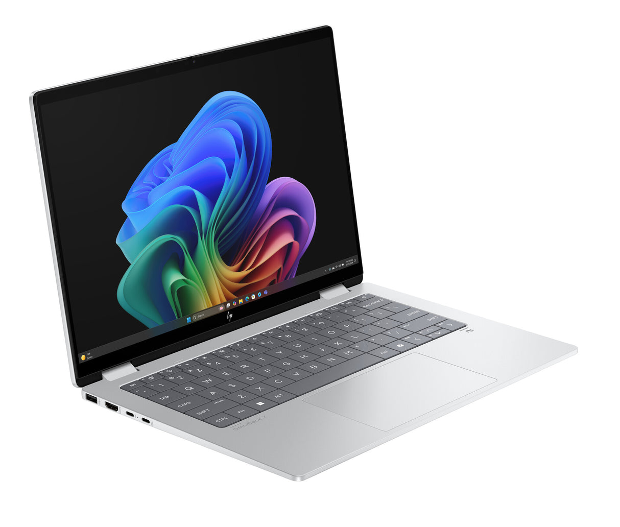 HP OmniBook X FlipNGAI 14-fm0001na Copilot+ PC Intel Core Ultra 7 256V Hybrid (2-in-1) 35.6 cm (14") Touchscreen 3K 16 GB LPDDR5x-SDRAM 1 TB SSD Wi-Fi 7 (802.11be) Windows 11 Home Silver