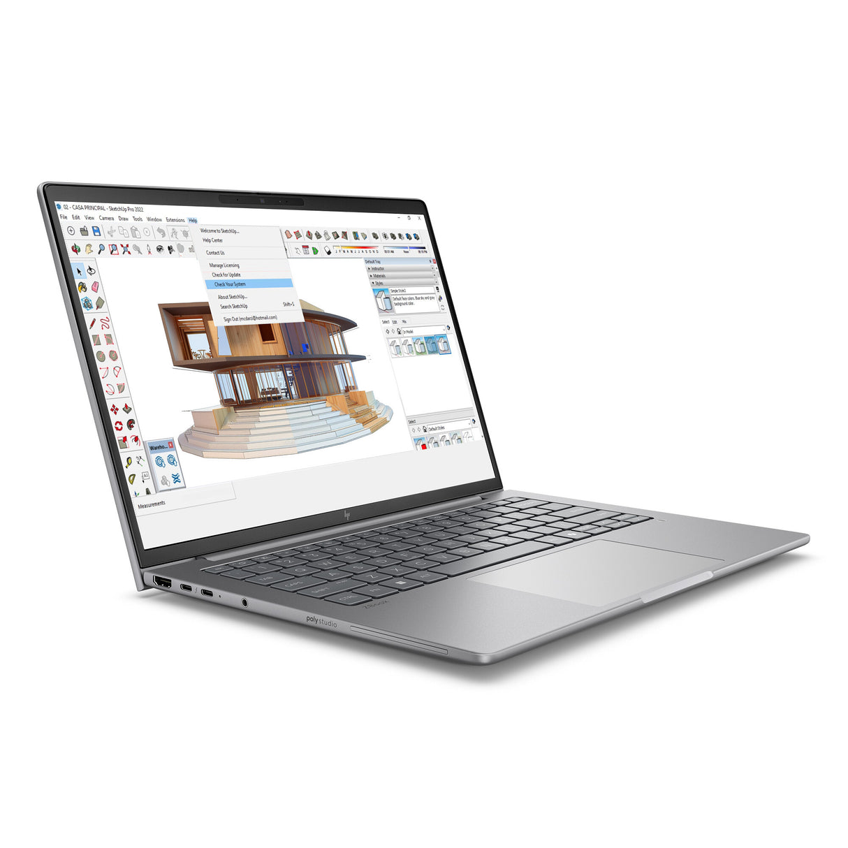HP ZBook 8 G1i 14 inch Mobile Workstation PC - Data Science 512 GB SSD Windows 11 Pro AI PC