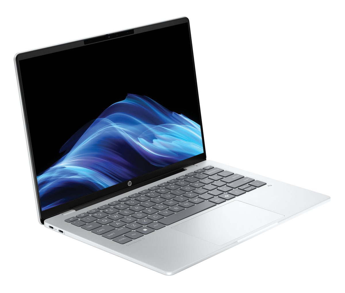 HP OmniBook 5 NGAI OmniBook 5 Next Gen AI 14-he0001na Copilot+ PC Snapdragon X1-26-100 Laptop 35.6 cm (14") 2K 16 GB LPDDR5x-SDRAM 512 GB SSD Wi-Fi 6E (802.11ax) Windows 11 Home Silver