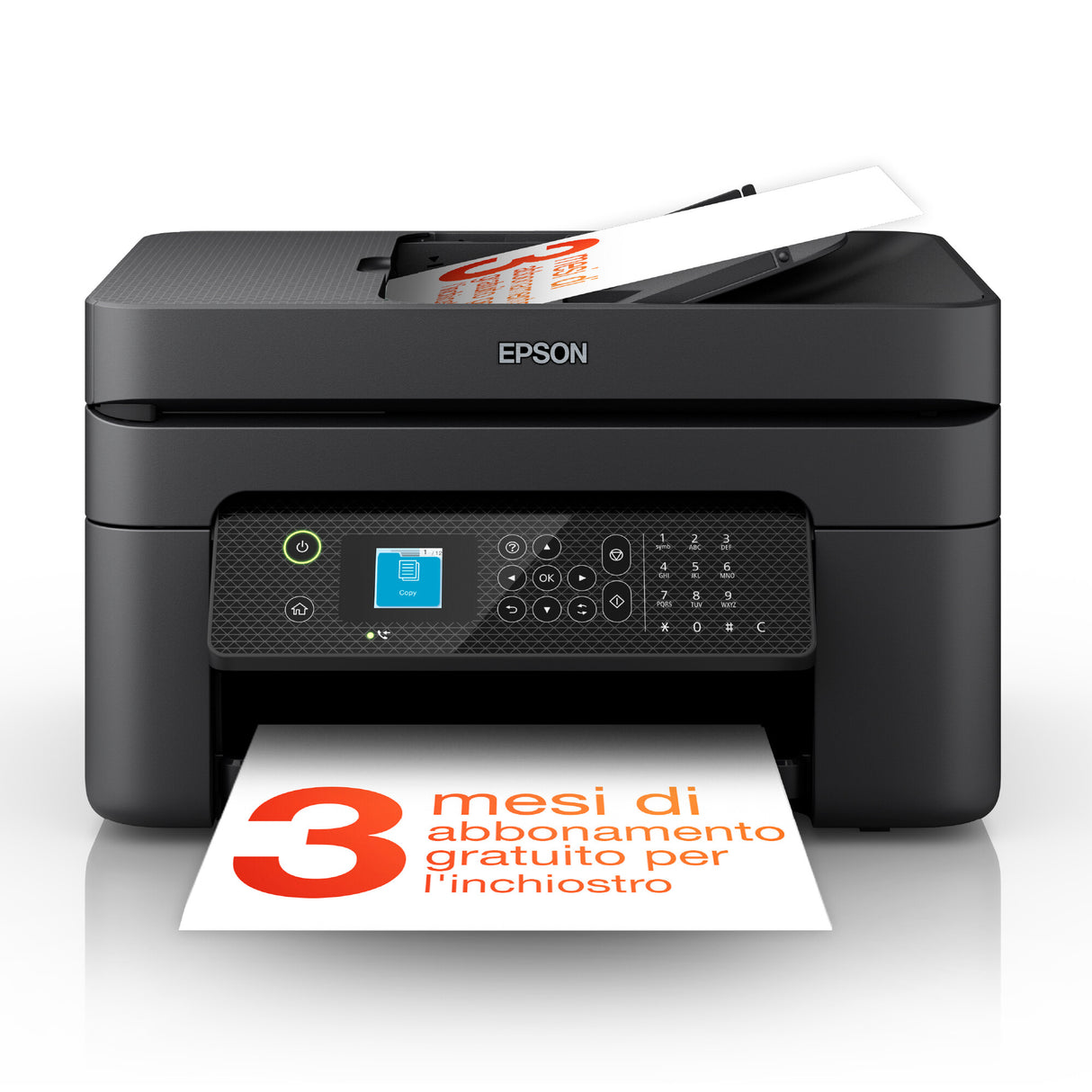 Epson WorkForce WF-2930DWF C11CK63401 Impresora InkJet ADF, Multifunción, WiFi/USB, Dúplex
