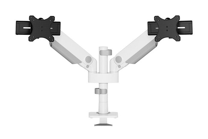 Neomounts DS65S-950WH2 Monitor arm 24-34" - gas spring - Topfix - multi-adjustable - 180°-stop
