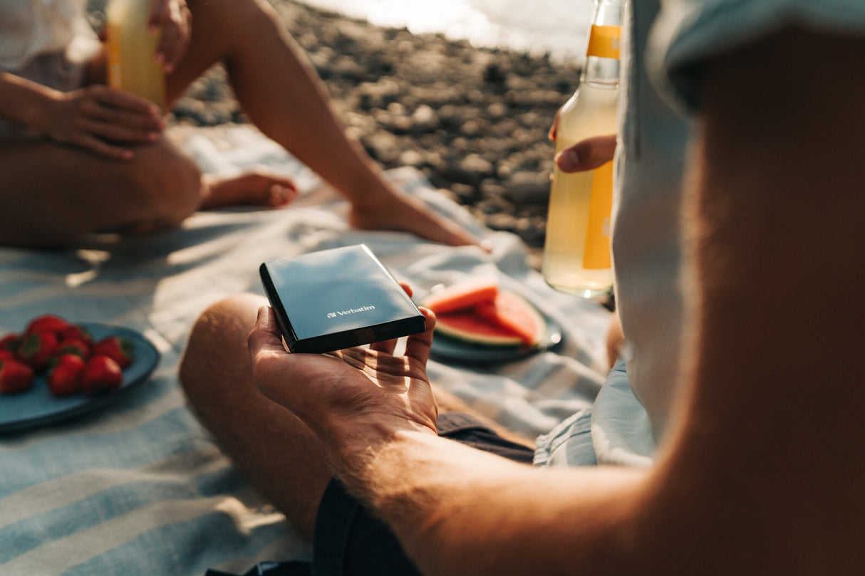 Verbatim Store 'n' Go Slim Portable SSD USB 3.2 Gen 1 / USB-C 256GB Black