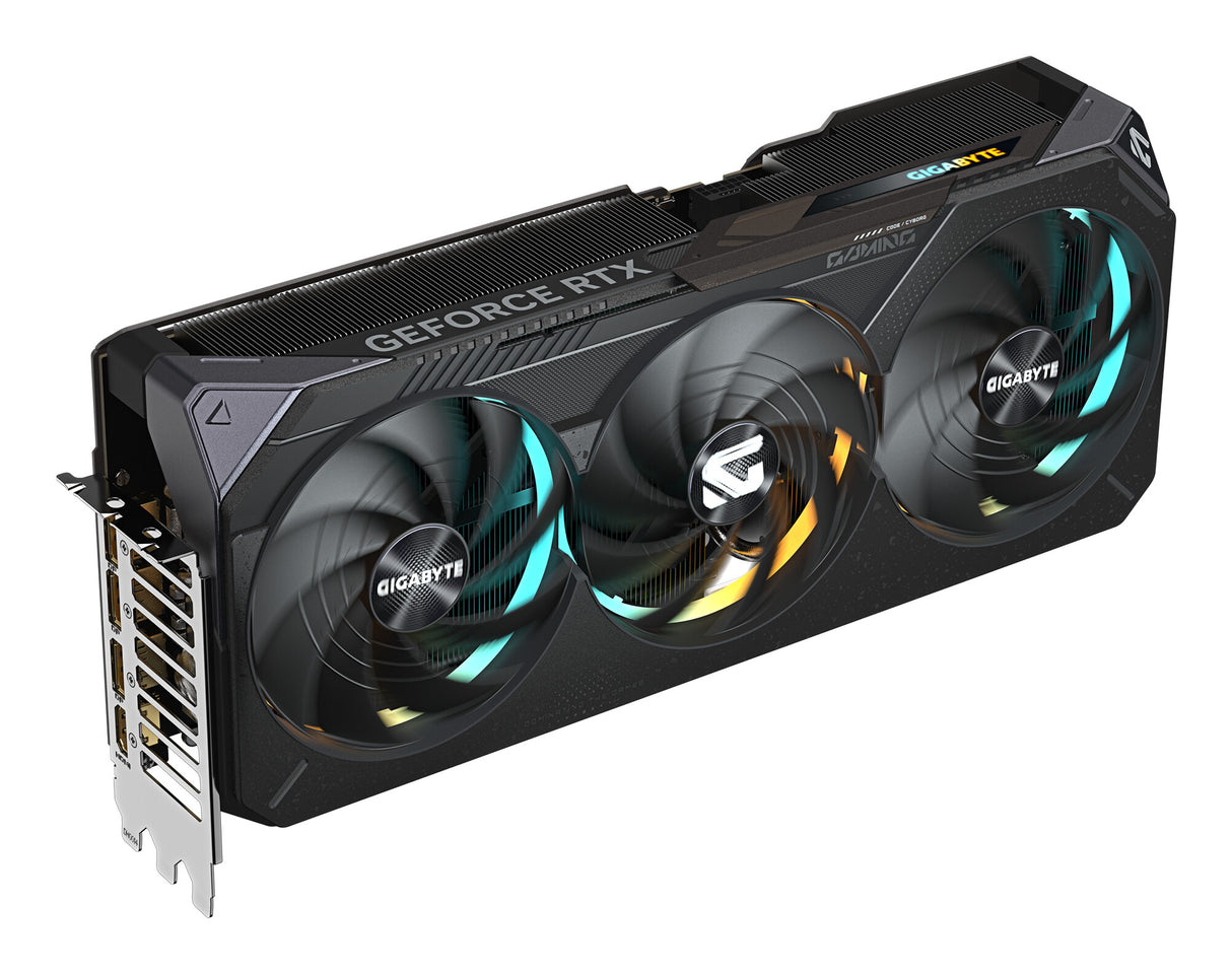 GIGABYTE GeForce RTX 5090 GAMING OC 32G Graphics Card - 32GB GDDR7, 512bit, PCI-E 5.0, 2550MHz Core Clock, 3 x DP 2.1a, 1 x HDMI 2.1b, NVIDIA DLSS 4, GV-N5090GAMING OC-32GD