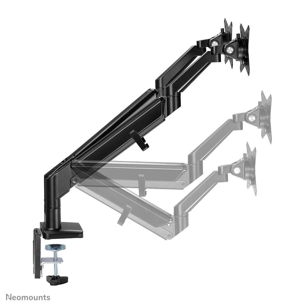 Neomounts DS70-810BL2 Monitor arm 17-32" - gas spring - space saving - 180°-stop