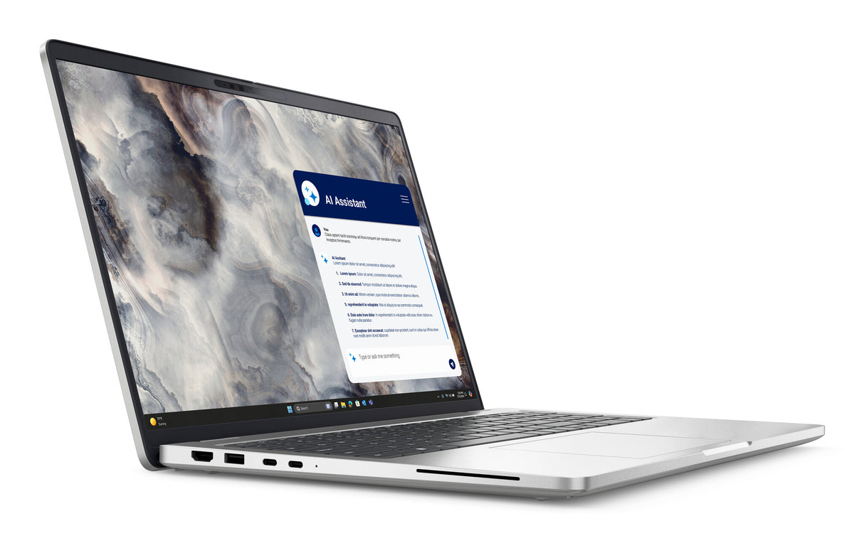 DELL Pro 16 Plus PB16250 Intel Core Ultra 5 235U Laptop 40.6 cm (16") Full HD+ 16 GB DDR5-SDRAM 512 GB SSD Wi-Fi 6E (802.11ax) Windows 11 Pro UK English Aluminium