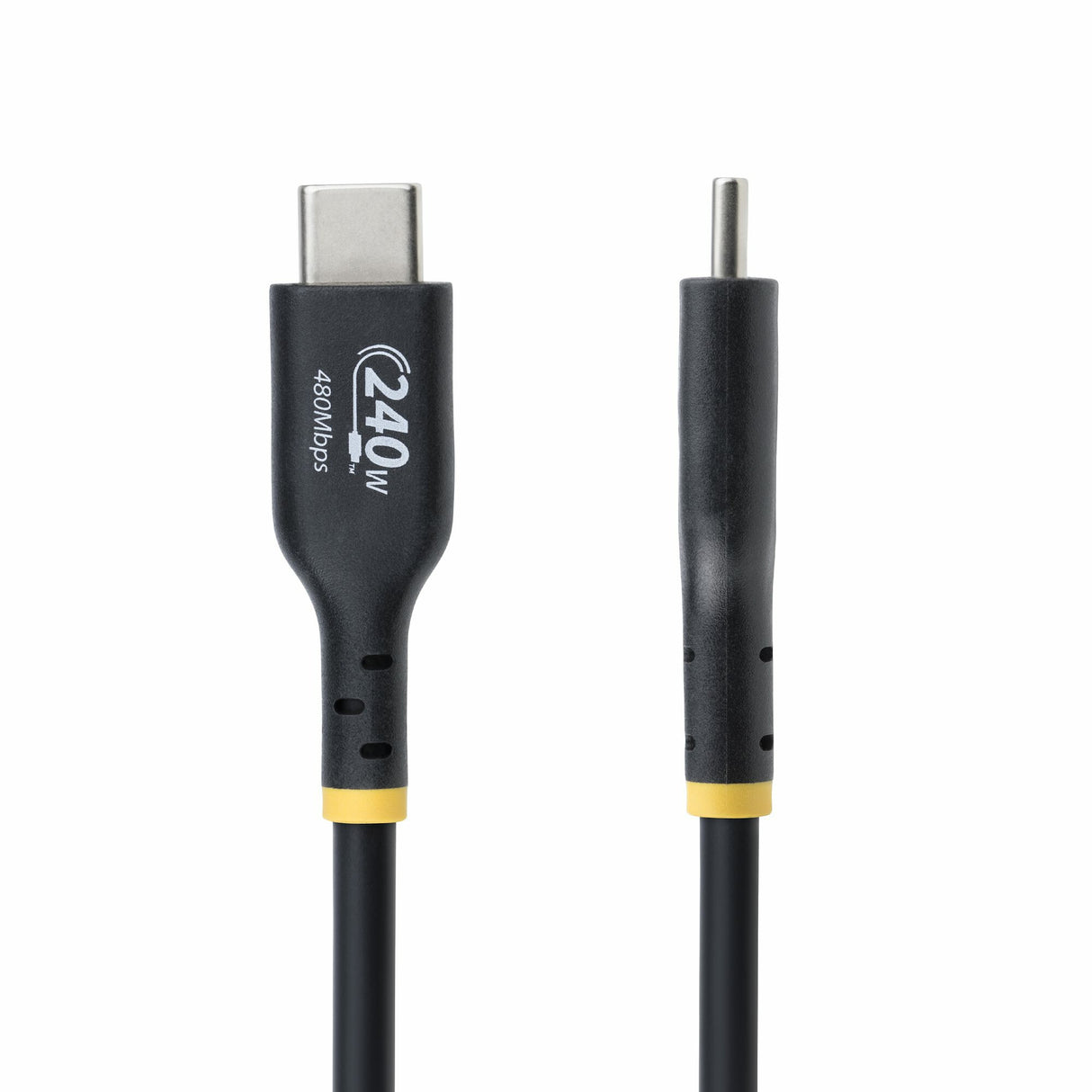 StarTech.com 3m USB-C Charging Cable, USB-IF Certified USB C Cable, 240W PD EPR, USB 2.0 Type-C Laptop Charger Cord, USB-C Data Transfer Cable, TPE Jacket, M/M
