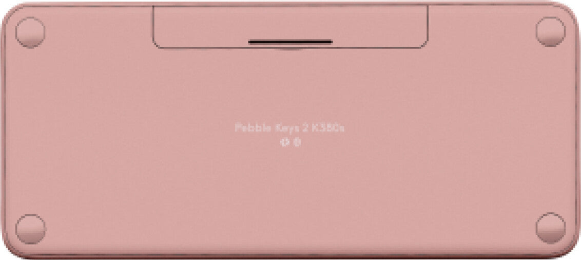 Logitech Pebble Keys 2 K380s keyboard Universal RF Wireless + Bluetooth QWERTY UK English Pink