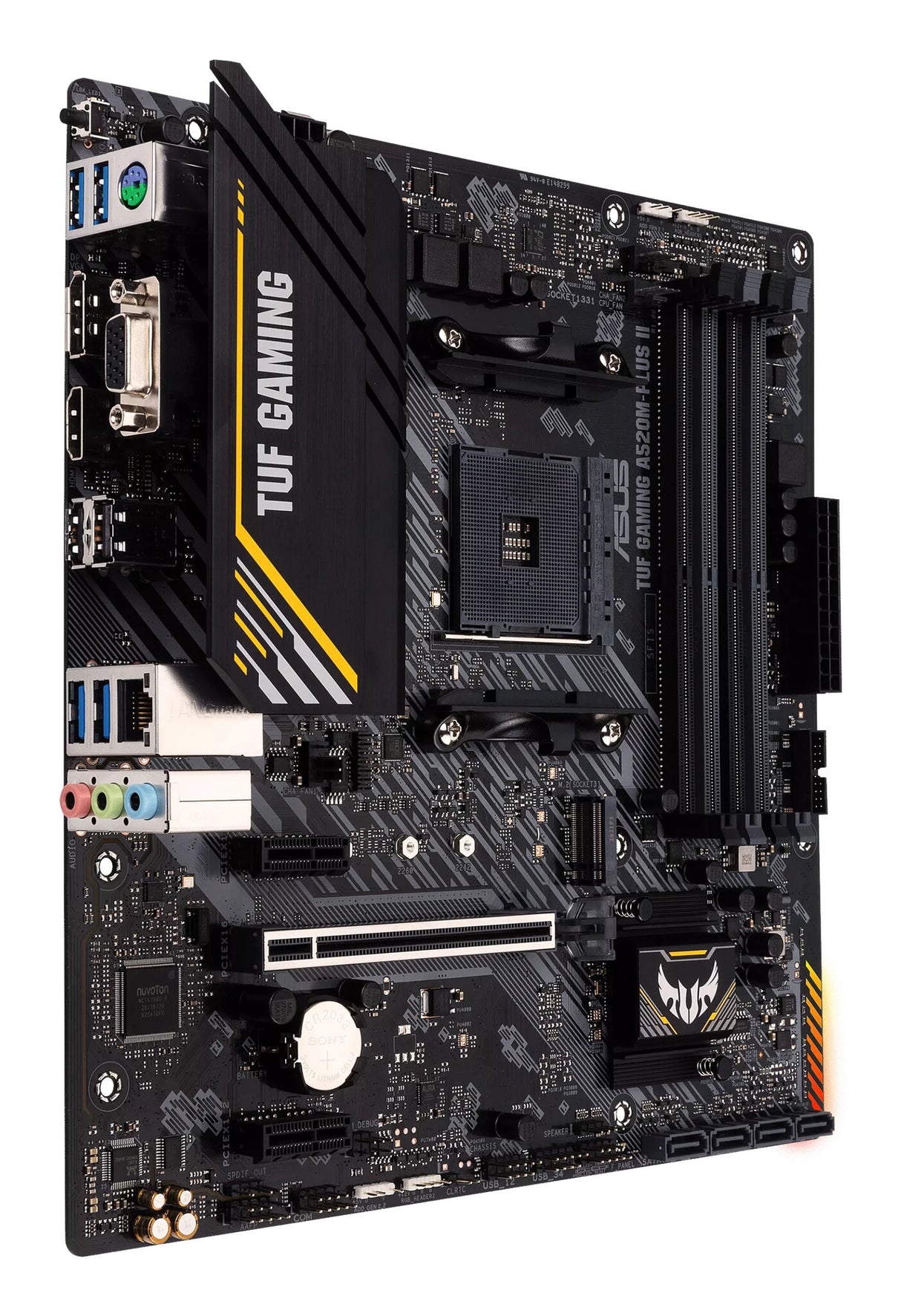 ASUS TUF GAMING A520M-PLUS II AMD A520 Socket AM4 micro ATX