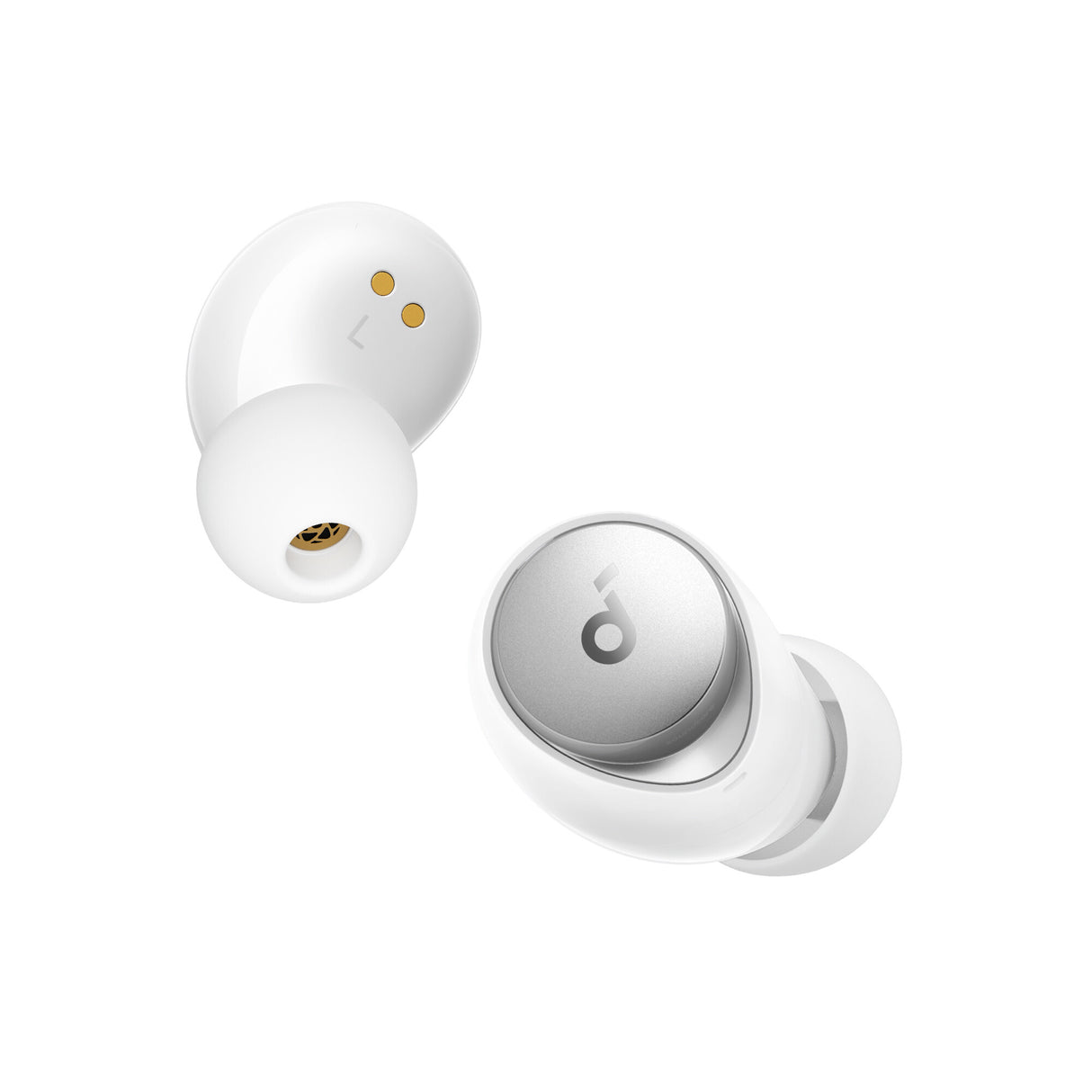 Anker Space A40 Adaptive Active Noise Canceling Wireless Earbuds, 50H Total Playtime, 10H Single Charge Playtime, LDAC Hi-Res Sound, Comfortable Fit, 6 Mics, Wireless Charge, Fast Charge
