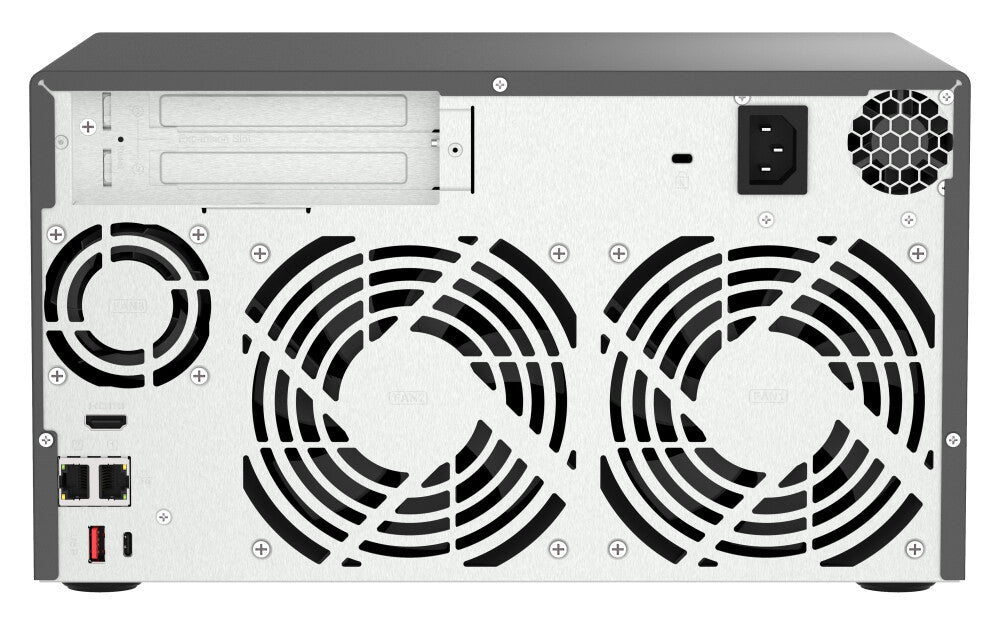 QNAP TVS-h874X NAS Tower Intel® Core™ i9 64 GB DDR4 0 TB QuTS hero Black