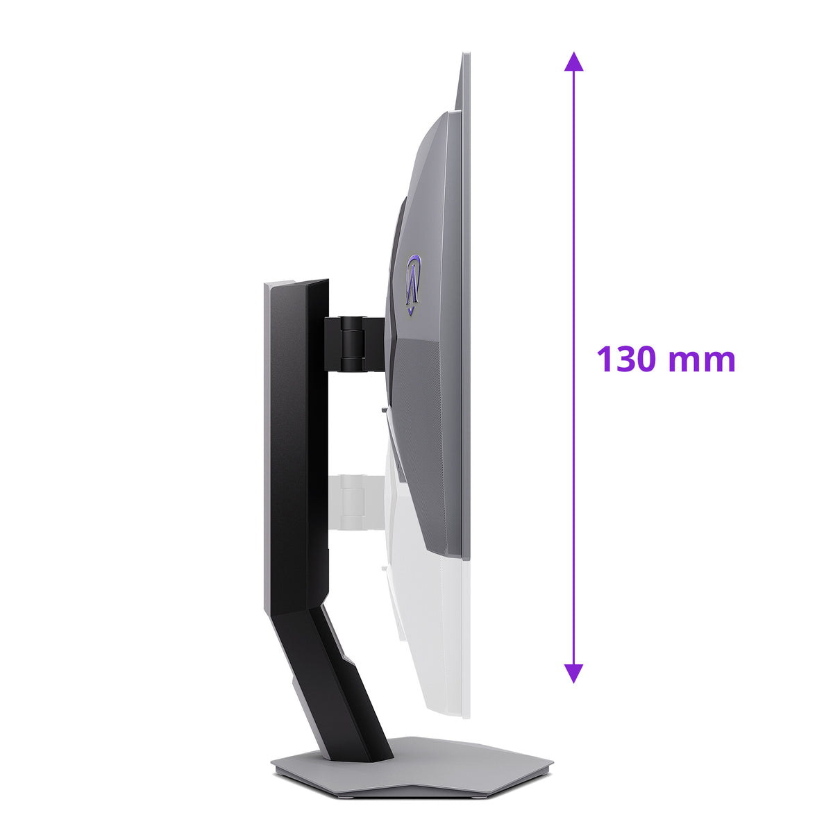 AOC AGON PRO AGP277QKDC computer monitor 67.3 cm (26.5") 2560 x 1440 pixels Quad HD OLED Grey