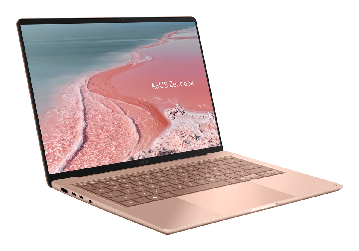 ASUS Zenbook 14 UX3480QA-SF015W Copilot+ PC Snapdragon X1-26-100 Laptop 35.6 cm (14") WUXGA 16 GB LPDDR5x-SDRAM 512 GB SSD Wi-Fi 6E (802.11ax) Windows 11 Home Coral QWERTZ Hungarian