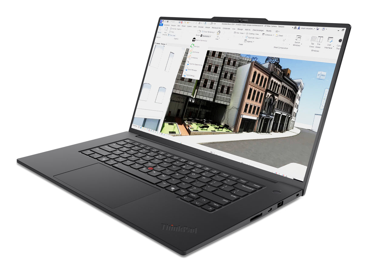 Lenovo ThinkPad P1 Gen 8 Intel Core Ultra 7 265H Mobile workstation 40.6 cm (16") WUXGA 64 GB LPDDR5x-SDRAM 1 TB SSD NVIDIA RTX PRO 2000 Blackwell Wi-Fi 7 (802.11be) Windows 11 Pro UK English Black