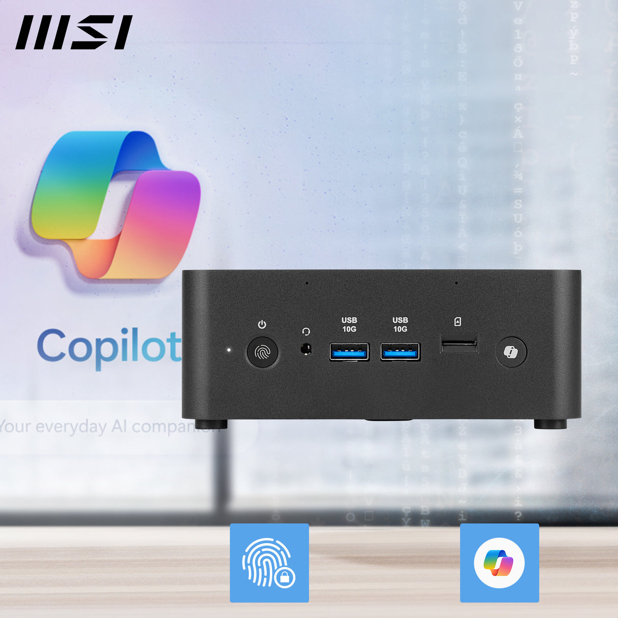 MSI Cubi NUC AI+ 2MG Intel Core Ultra 9 288V, Desktop PC, NUC, SFF, Mini Computer, HTPC, (32GB RAM, 1TB Storage, Windows 11 PRO NextGen Premium), Intel Arc Graphics/Embedded DDR5/Dual ThunderBolt 4/HDMI/Dual LAN/WiFi 6E/BT 5.3/VESA