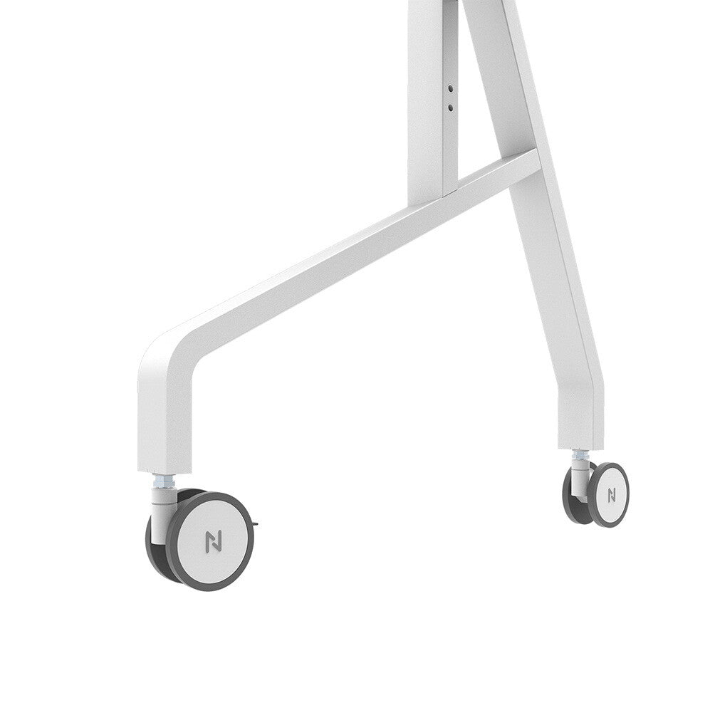 Neomounts FL50-575WH1 TV trolley 65-115" - fast installation - TÜV