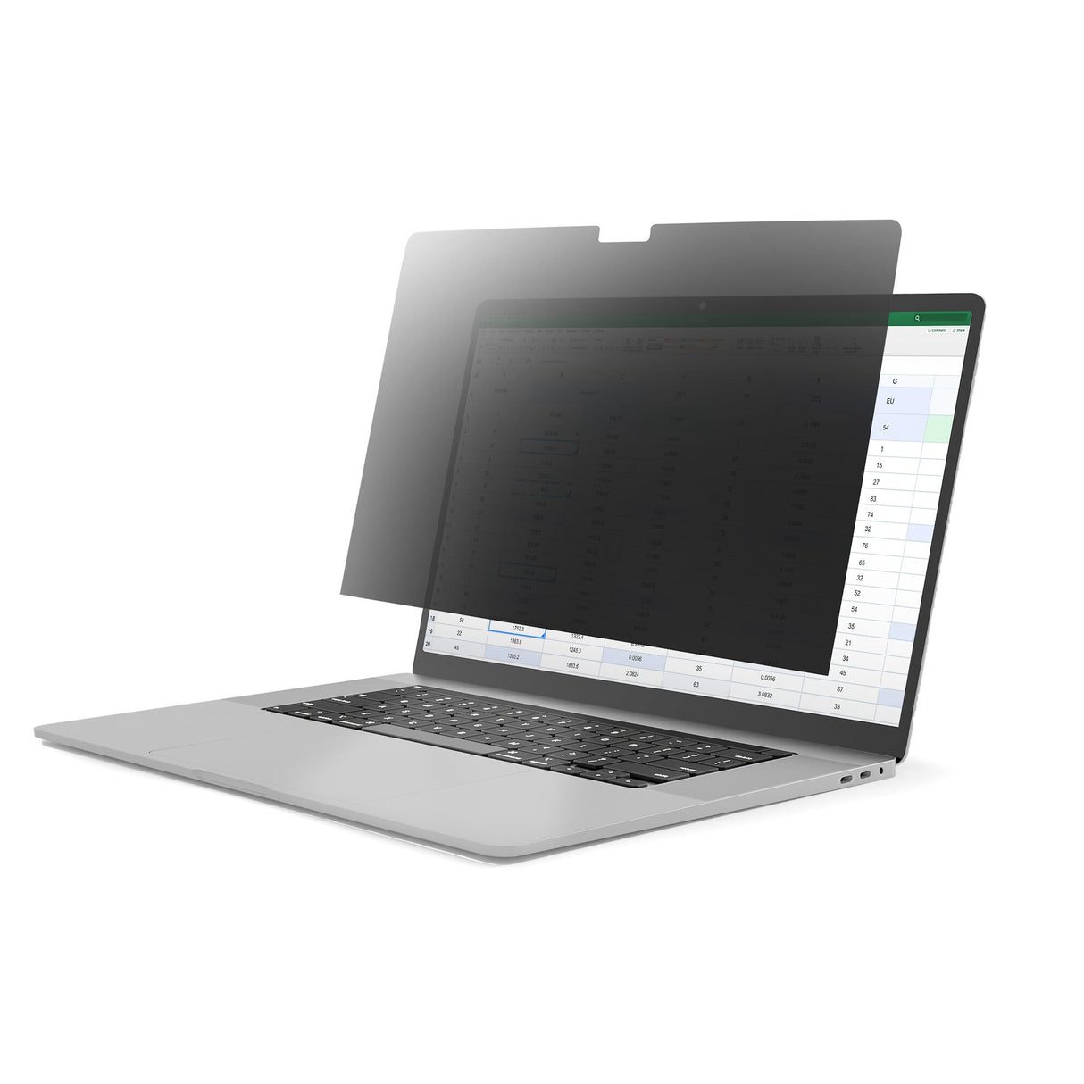 StarTech.com 16-inch MacBook Pro M1 M2 M3 M4 Flip-Over Laptop Privacy Screen, Blue Light Screen Protector, Double-Sided Anti-Glare Matte or Glossy, Laptop Privacy Filter