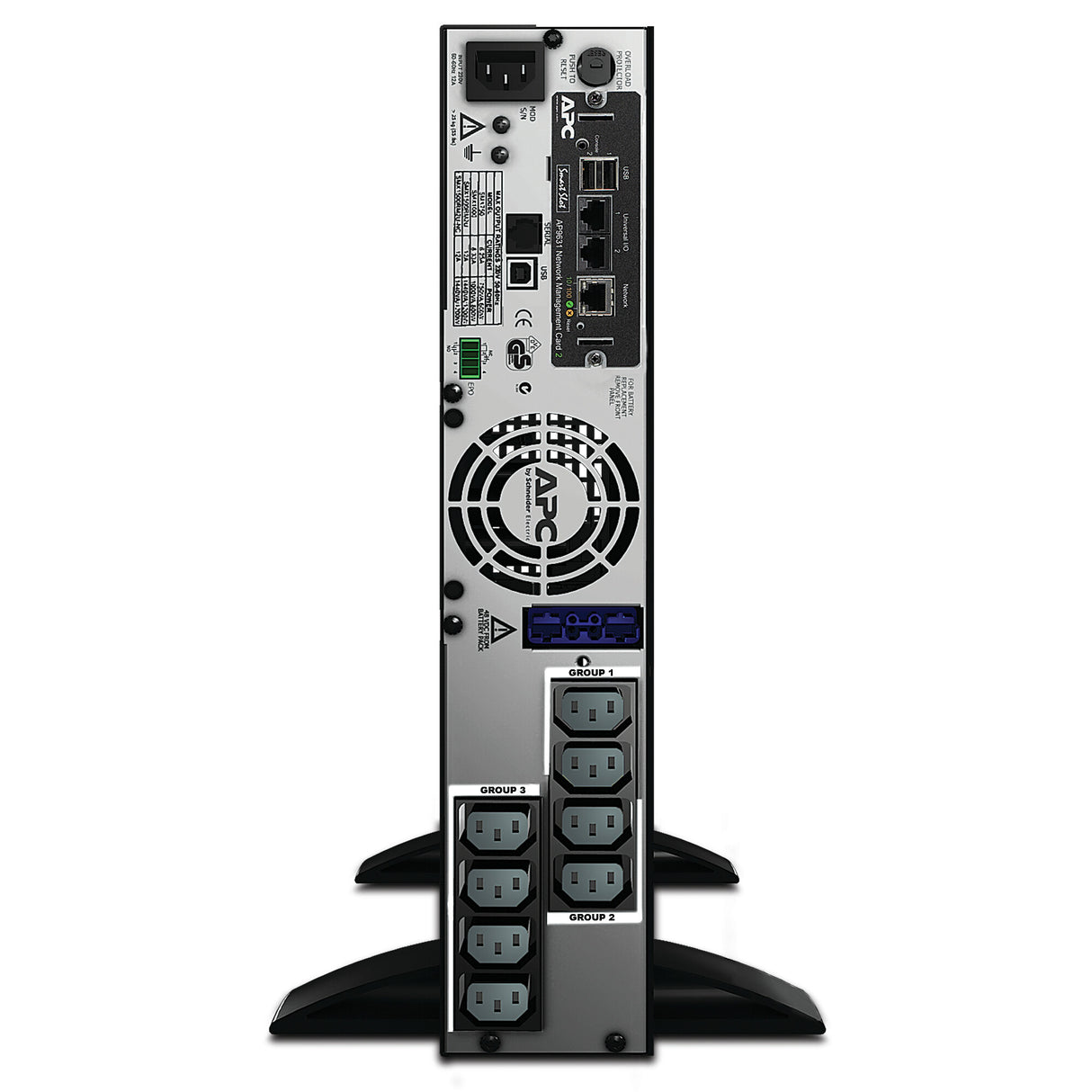 APC Smart-UPS X SMX1500RMI2UNC - 1500VA, 8x C13 output, USB, expandable runtime, NMC