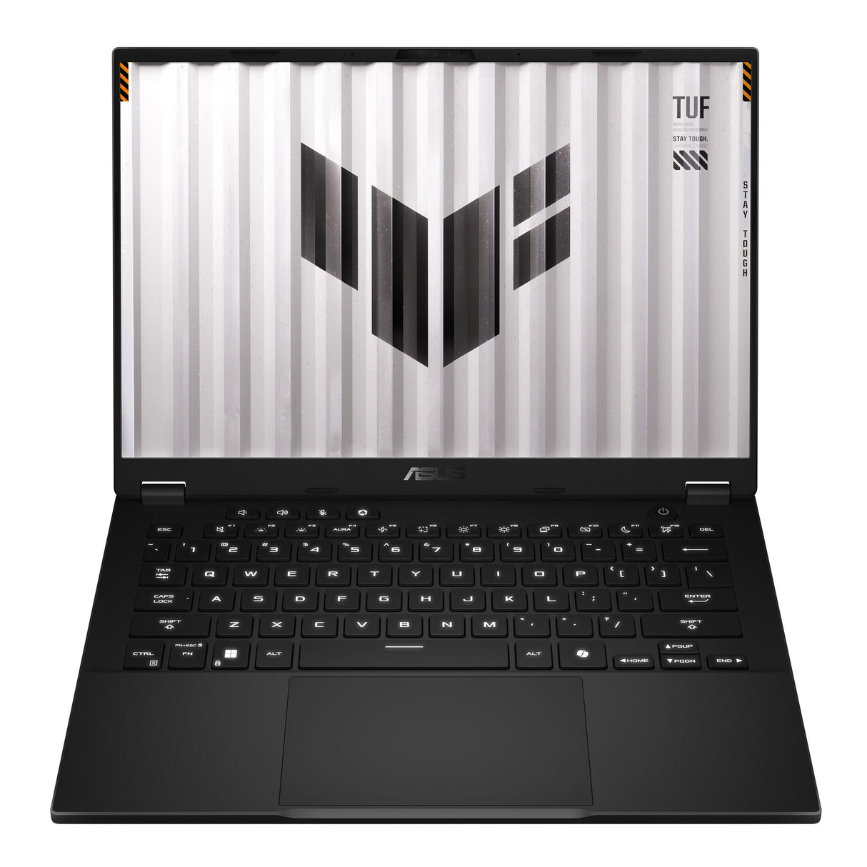 ASUS TUF Gaming A14 FA401UH-RG007W AMD Ryzen™ 7 260 Laptop 35.6 cm (14") WQXGA 16 GB LPDDR5x-SDRAM 1 TB SSD NVIDIA GeForce RTX 5050 Wi-Fi 6E (802.11ax) Windows 11 Home Black, Grey