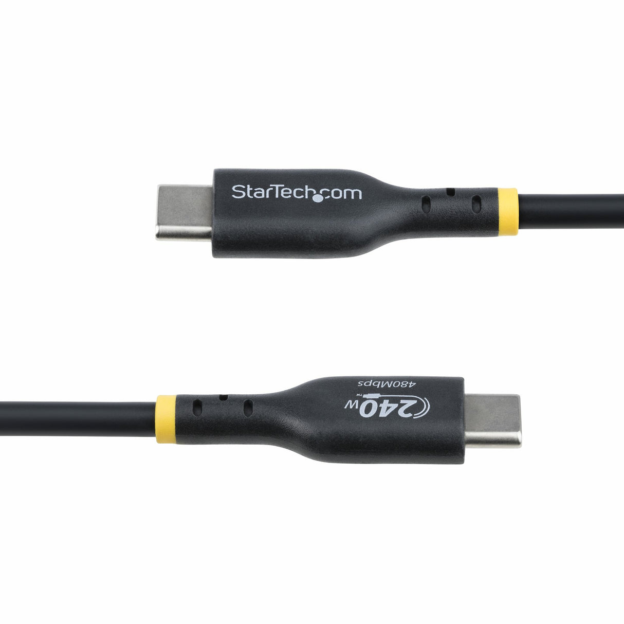 StarTech.com 3m USB-C Charging Cable, USB-IF Certified USB C Cable, 240W PD EPR, USB 2.0 Type-C Laptop Charger Cord, USB-C Data Transfer Cable, TPE Jacket, M/M