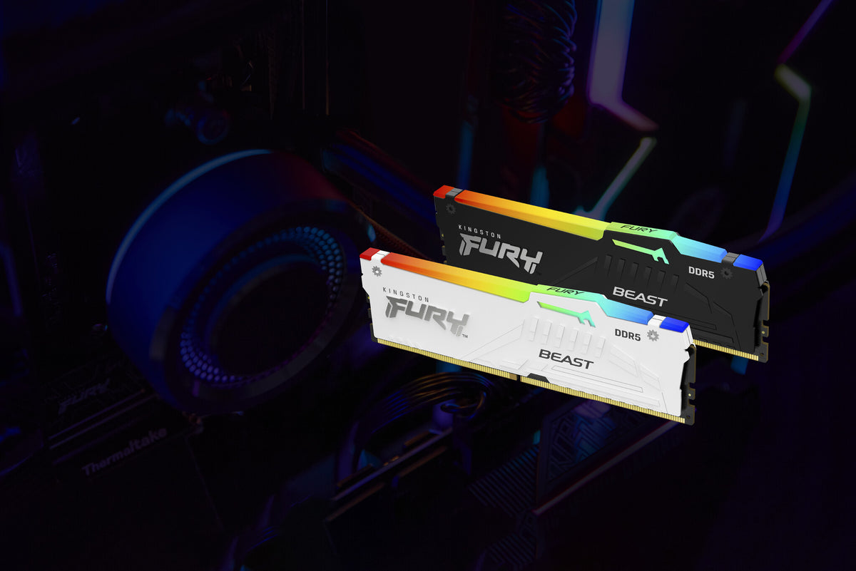 Kingston Technology FURY Beast 64GB 5200MT/s DDR5 CL40 DIMM (Kit of 2) RGB