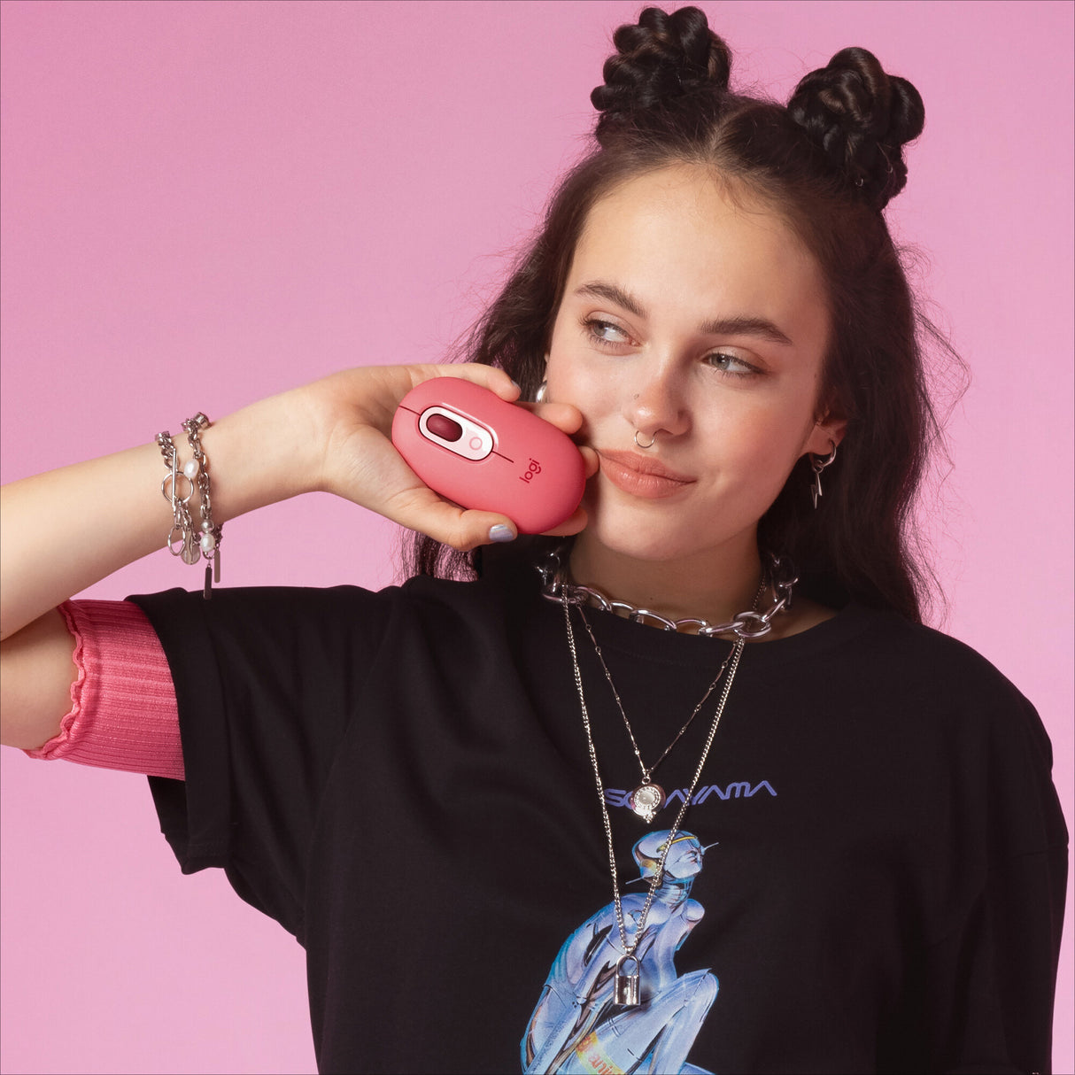 Logitech POP Mouse with emoji