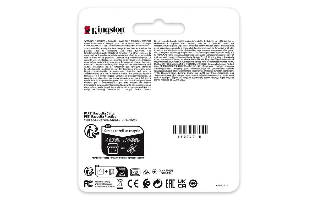 Kingston Technology 32G SDHC Industrial pSLC
