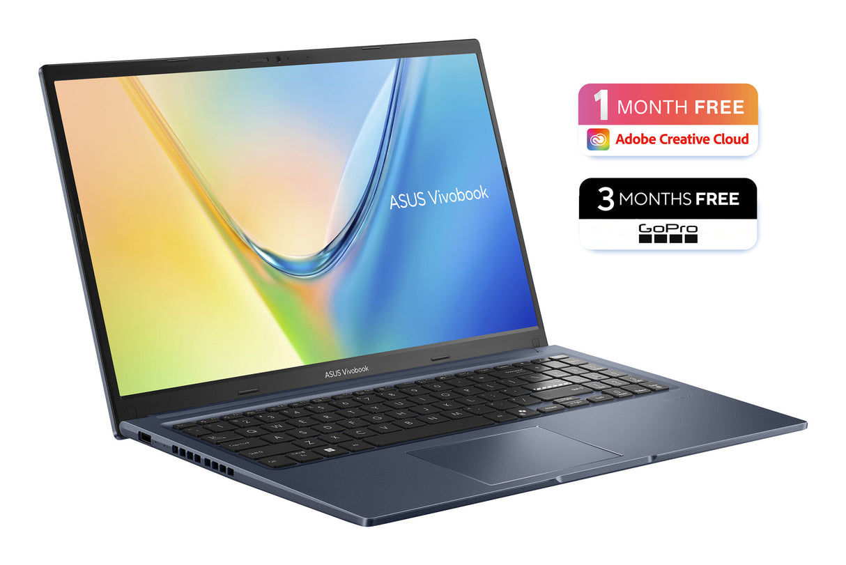 ASUS Vivobook 15 M1502XA-BQ001W AMD Ryzen™ 9 7940HS Laptop 39.6 cm (15.6") Full HD 16 GB DDR5-SDRAM 512 GB SSD Wi-Fi 6 (802.11ax) Windows 11 Home Blue