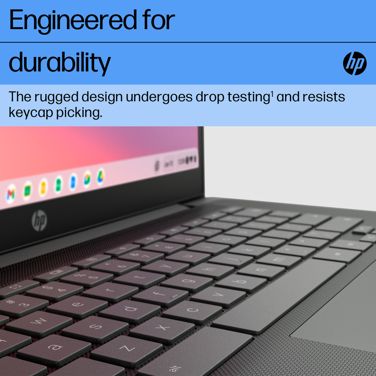 HP Fortis G1i 14 inch Chromebook Intel® N N150 35.6 cm (14") Touchscreen Full HD 32 GB LPDDR5x-SDRAM Wi-Fi 6E (802.11ax)