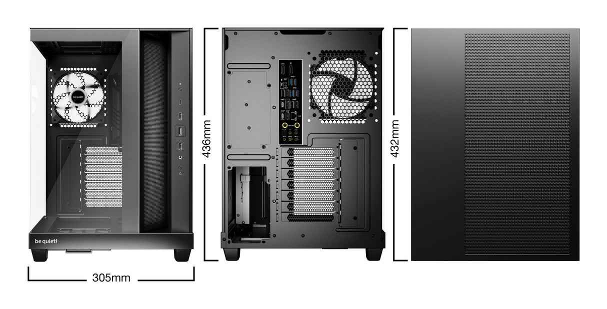 be quiet! Light Base 500 LX Black Midi Tower