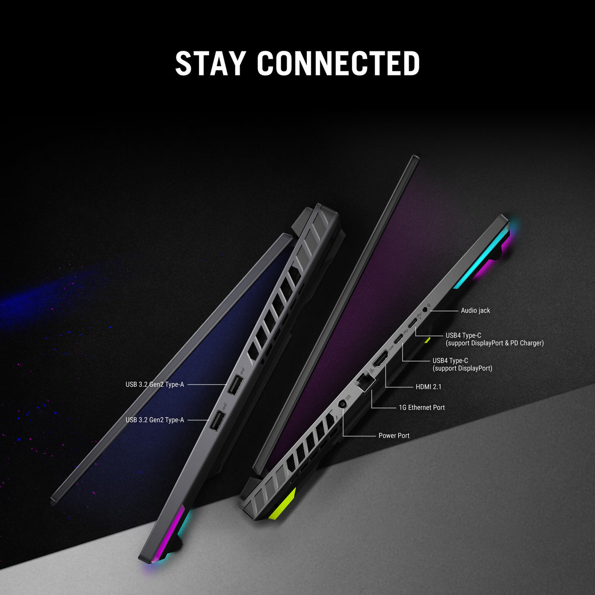 ASUS ROG Strix G16 G614PR-RV003W Copilot+ PC AMD Ryzen™ 9 7940HX Laptop 40.6 cm (16") WUXGA 32 GB DDR5-SDRAM 1 TB SSD NVIDIA GeForce RTX 5070 Ti Wi-Fi 6E (802.11ax) Windows 11 Home UK English Black, Grey