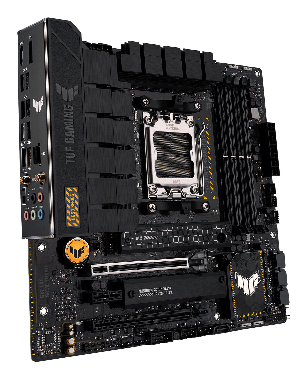 ASUS TUF GAMING B650M-PLUS WIFI AMD B650 Socket AM5 micro ATX