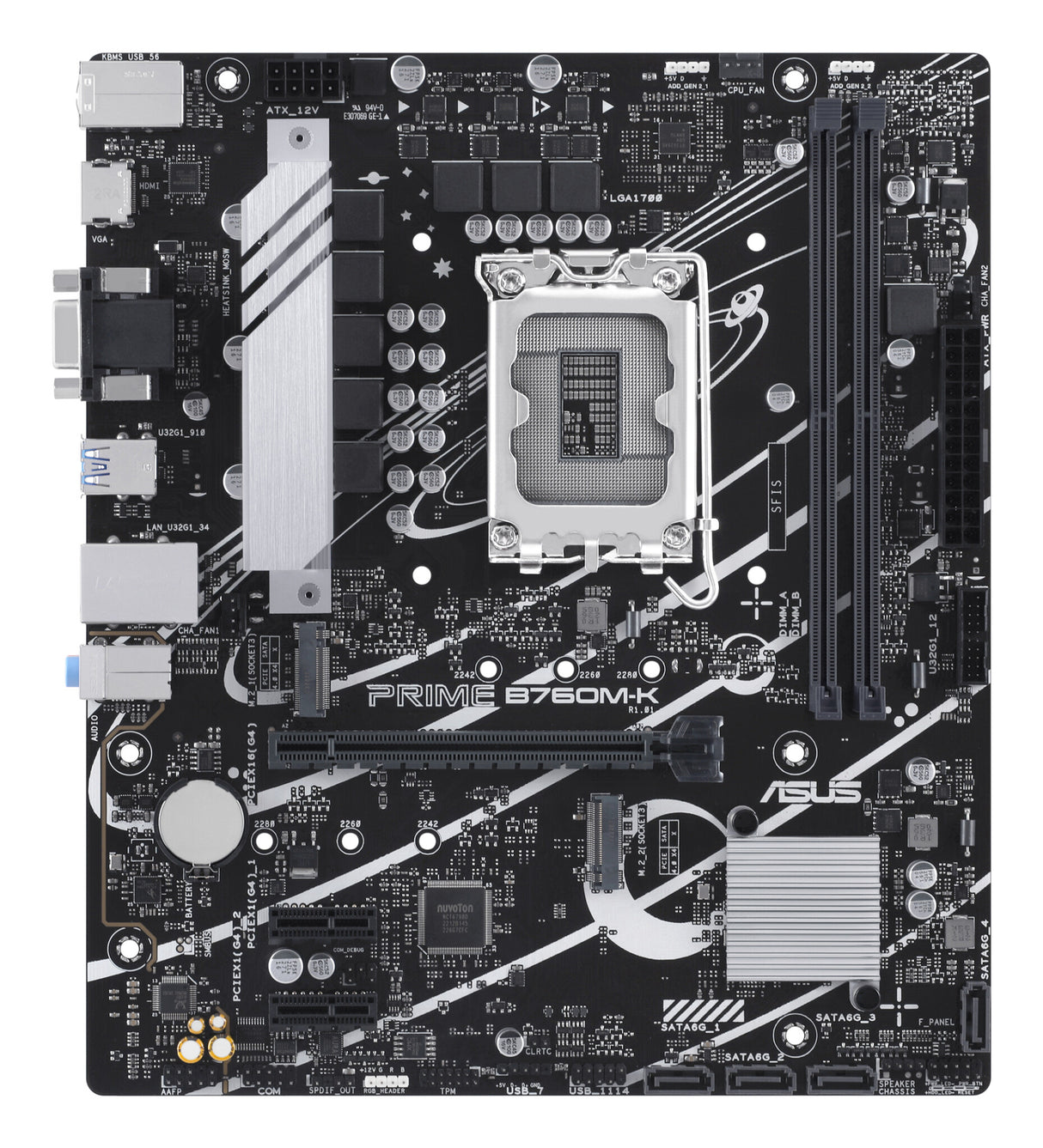 ASUS PRIME B760M-K Intel B760 LGA 1700 micro ATX