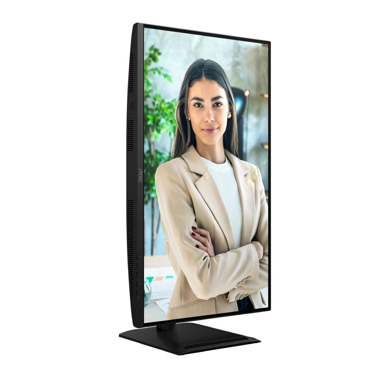 AOC Q27P4U computer monitor 68.6 cm (27") 2560 x 1440 pixels Wide Quad HD Black