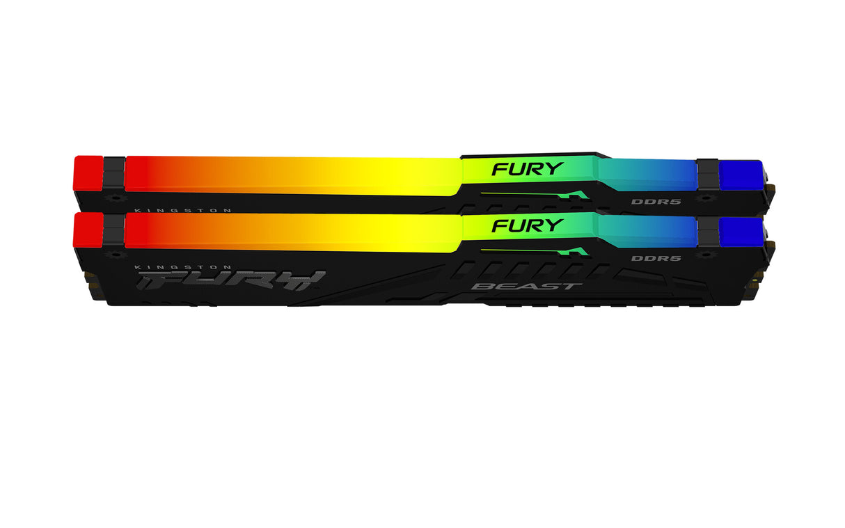 Kingston Technology FURY Beast 64GB 6000MT/s DDR5 CL30 DIMM (Kit of 2) RGB EXPO