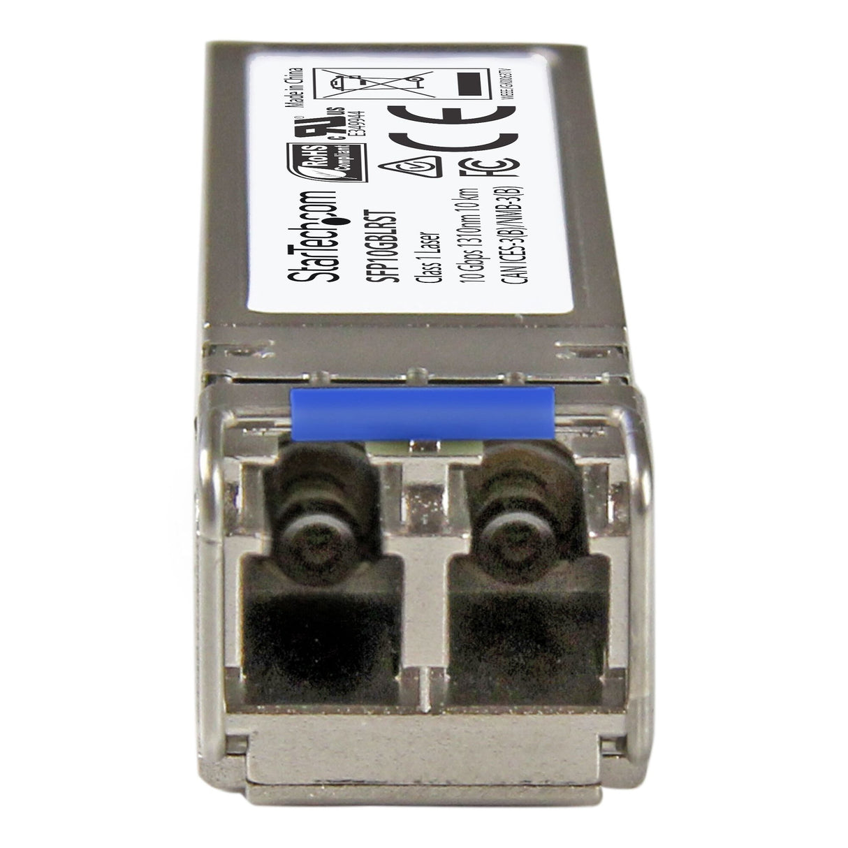 StarTech.com MSA Compliant SFP+ Transceiver Module - 10GBASE-LR~MSA Uncoded SFP+ Module - 10GBASE-LR - 10GbE Single Mode Fiber (SMF) Optic Transceiver - 10GE Gigabit Ethernet SFP+ - LC 10km - 1310nm - DDM